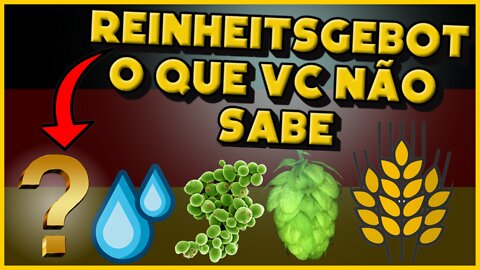 Lei de Pureza - O que voce não sabe sobre a Reinheitsgebot