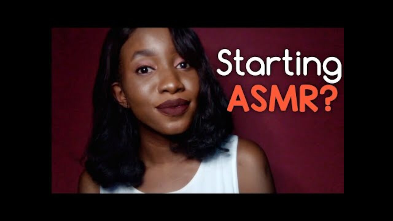 How To Start An Asmr Channel