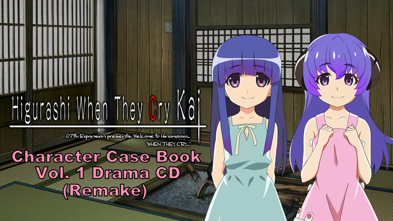 Higurashi Kai Character Case Book Vol. 1 Drama CD (REMAKE)