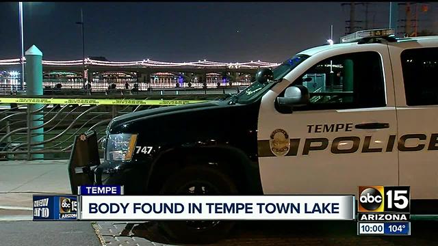 Man found dead in Tempe Town Lake