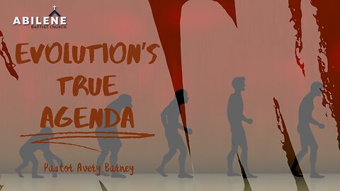 Evolution's True Agenda (Full Service) | Pastor Avery Barney