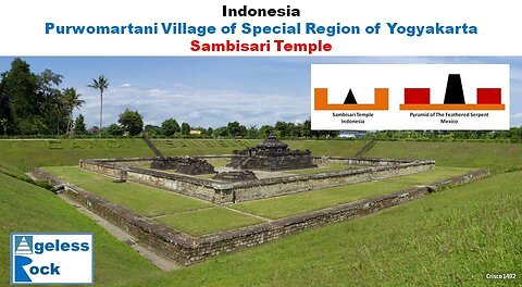 Sambisari Temple (2/2) : Is it related to Pyramid of The Feathered Serpent in Mexico?