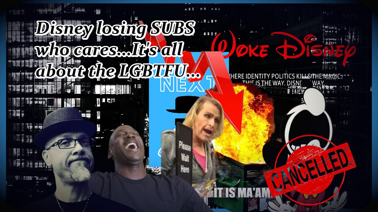 DISNEY'S DROWNING IN WOKE & LOSING SUBS...