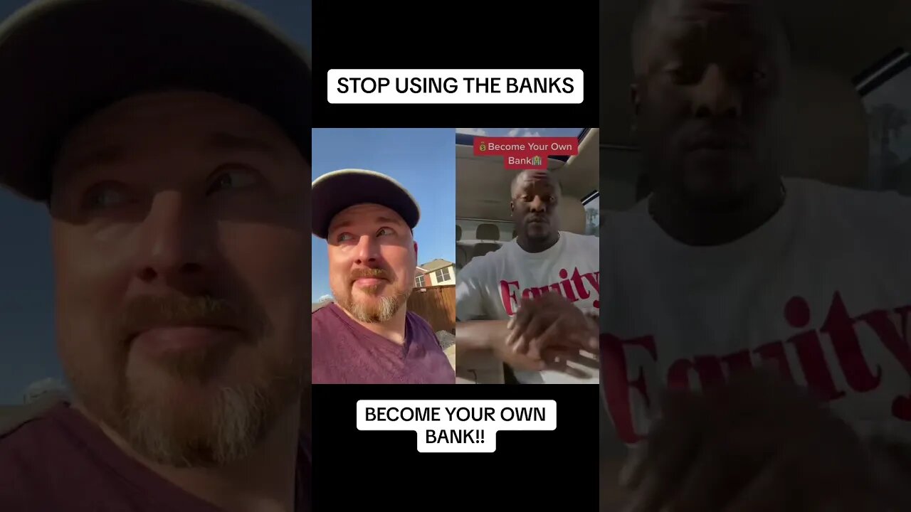 #fyp stop using the banks and become your own bank