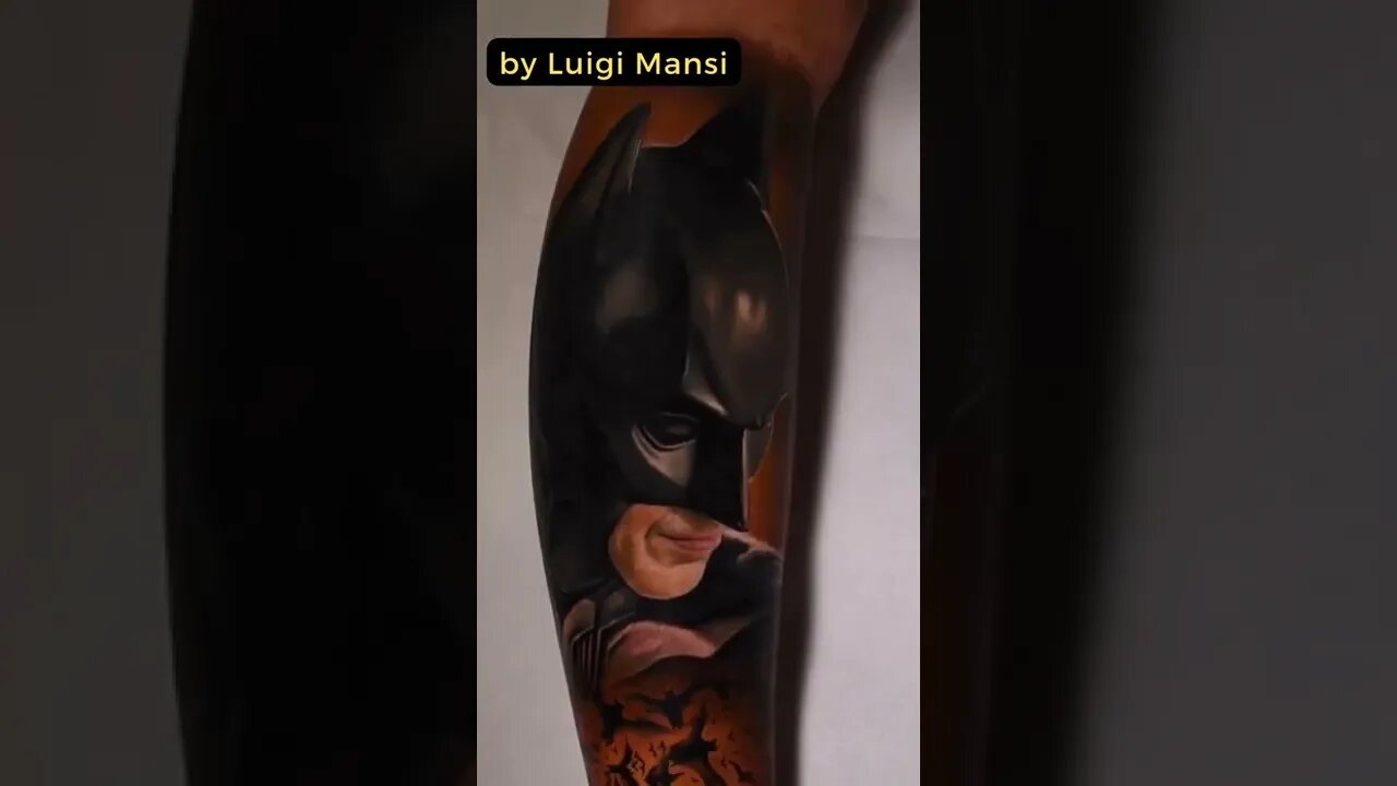 Stunning work by Luigi Mansi #shorts #tattoos #inked #youtubeshorts