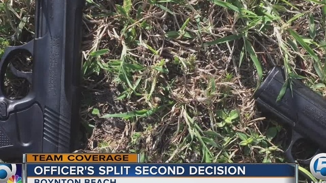 Officer's split-second decision