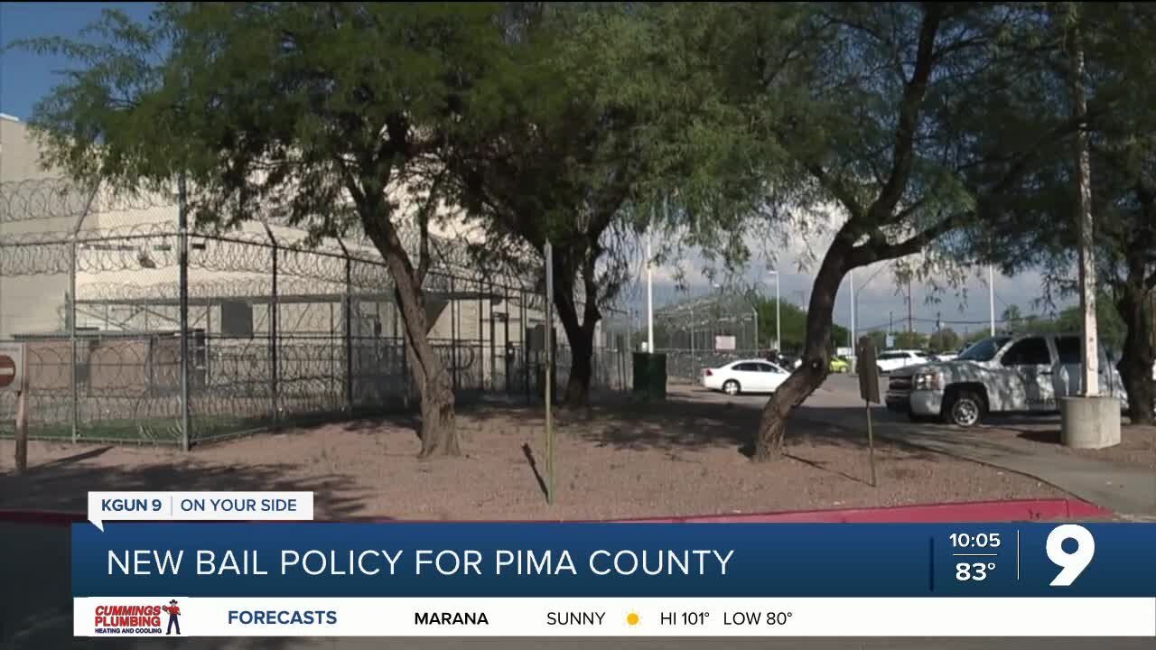 Pima County Attorney's Office rolling back cash bail