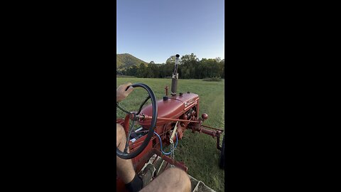 1951 International Harvester Farmall Super A at work!