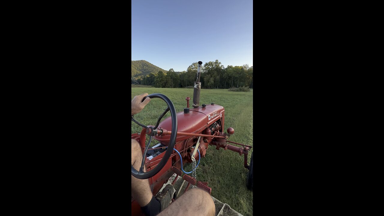 1951 International Harvester Farmall Super A at work!