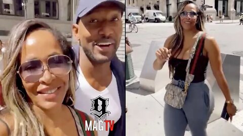 Sheree Whitfield & New Boo Martell Holt Spotted On The Streets Of New York! 😍