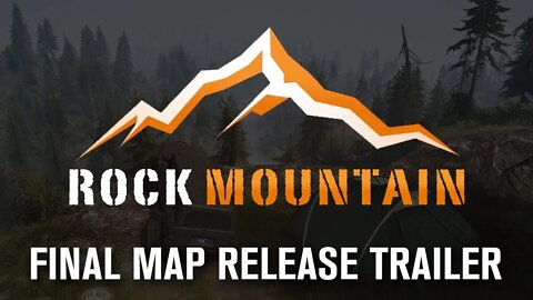 ROCK MOUNTAIN TRAILER | FINAL SPINTIRES MUDRUNNER MAP FROM ROCKRUNNER GAMING!