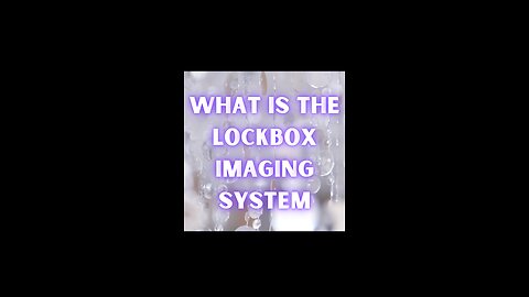 What is the lockbox imaging system