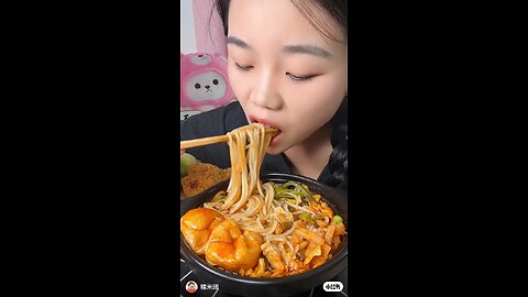 Ramen mukbang challenge