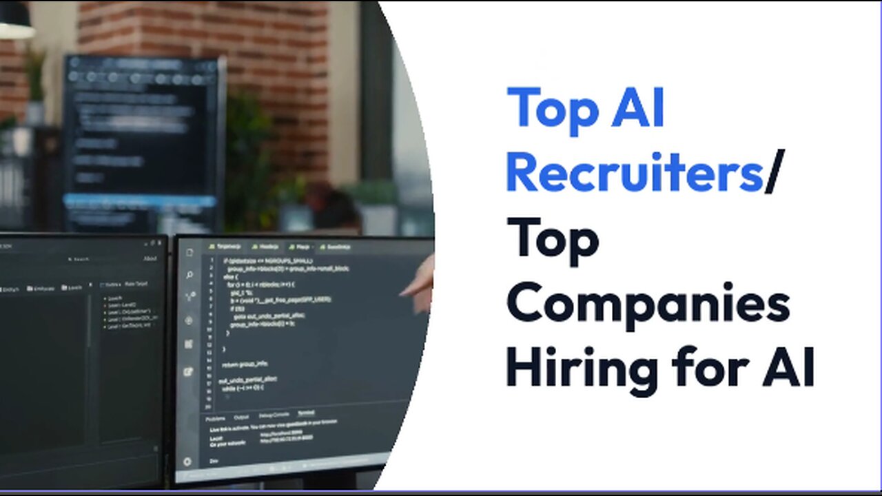 Top AI Recruiters/ Top Companies Hiring for AI