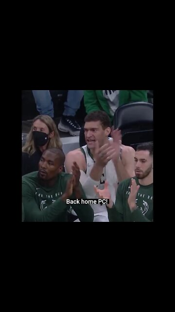 Brook Lopez mic’d up in Game 1