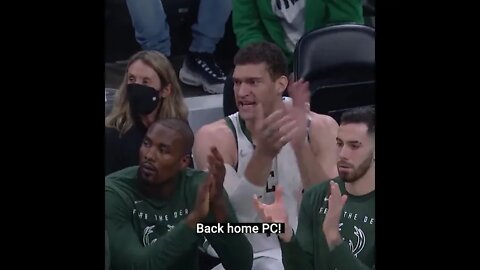 Brook Lopez mic’d up in Game 1