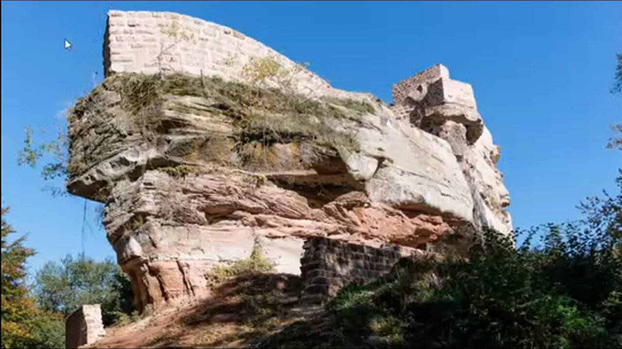 Exploring French-German Border Leftover Structures From Before A Cataclysm