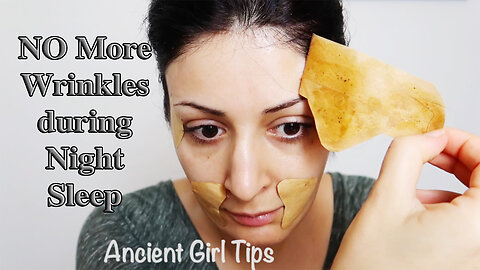 This Powerful Homemade Anti Wrinkle Sticker Stops Your Face from Wrinkling