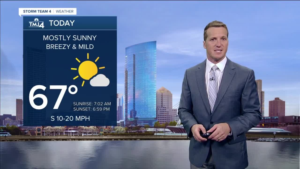 Temperatures in the 60s Wednesday before temperatures drop back down