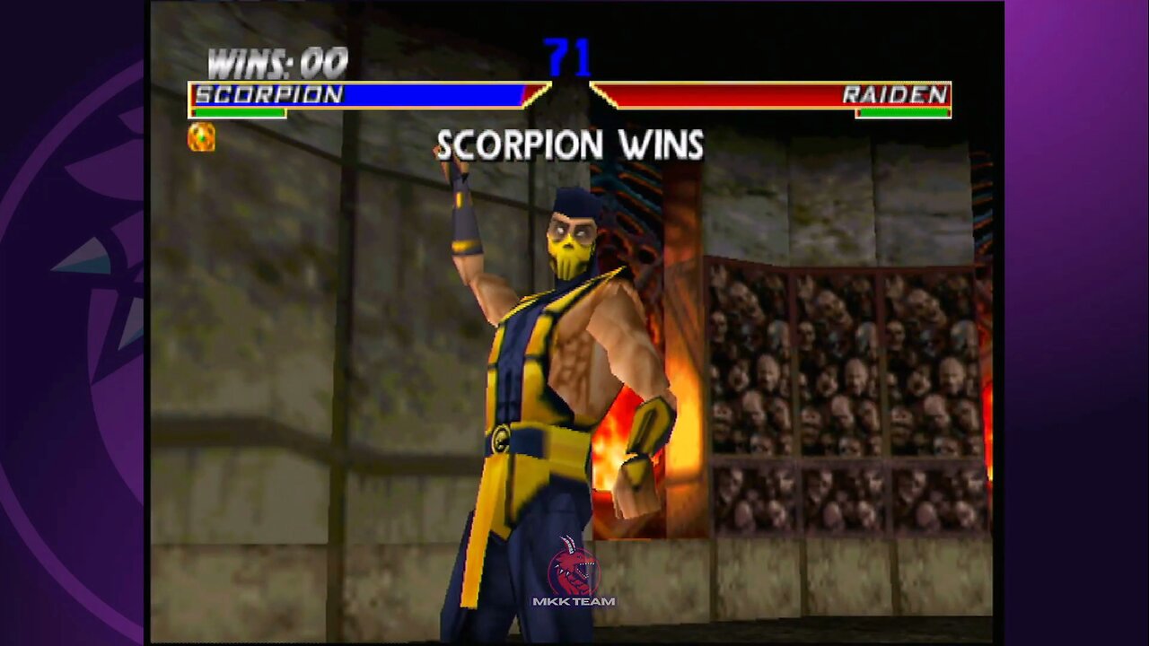 Mortal Kombat 4 PSX 1CC Scorpion - Full Run (By MKKhanzo) 01-06-2024