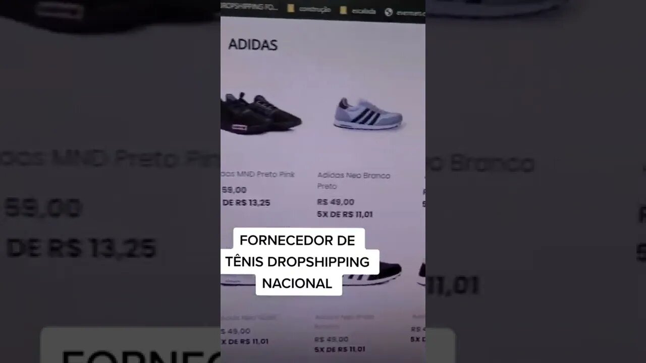 FORNECEDOR DE DROPSHIPPING NACIONAL DE TÊNIS