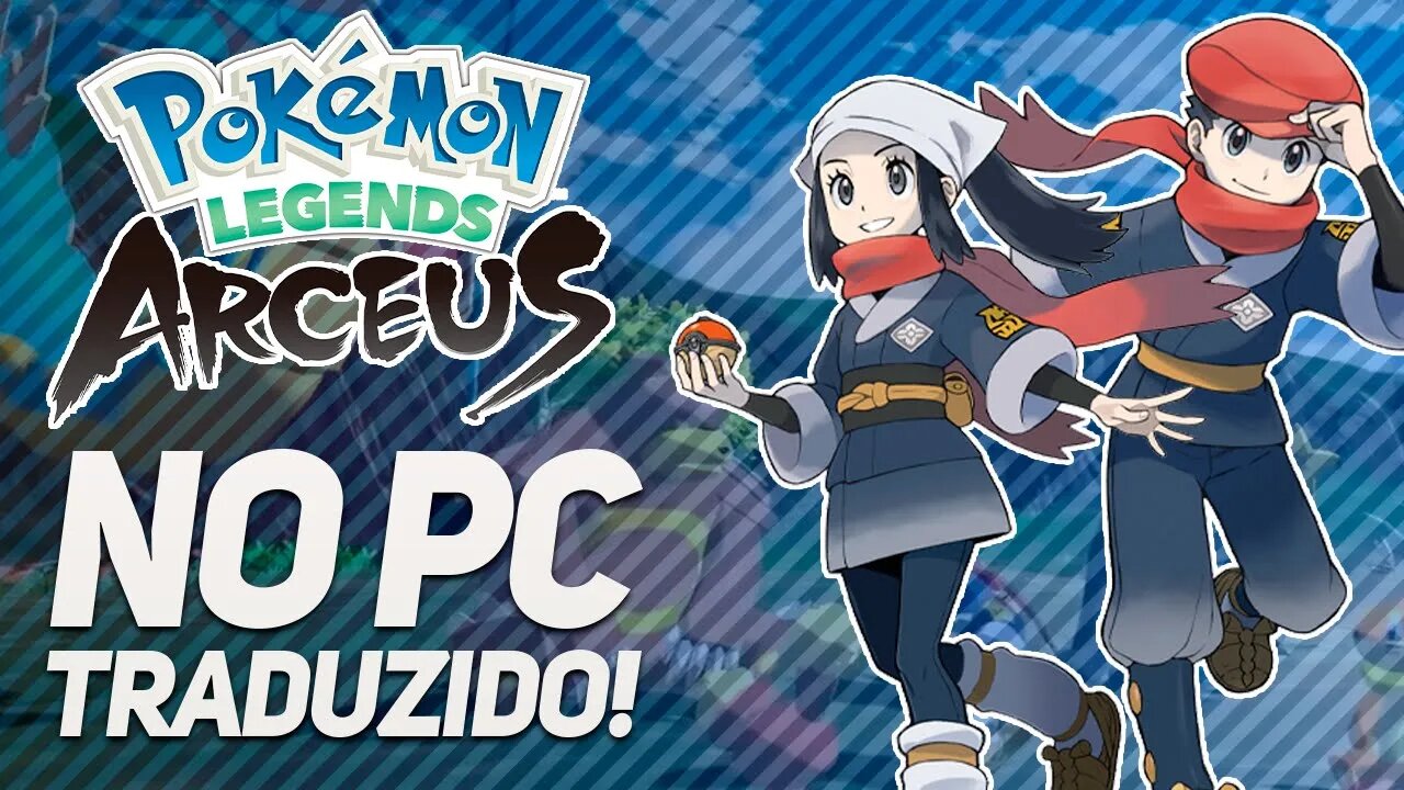 POKÉMON LEGENDS ARCEUS -yuzu - EM PORTUGUÊS! GTX 1650 + i5 9300H