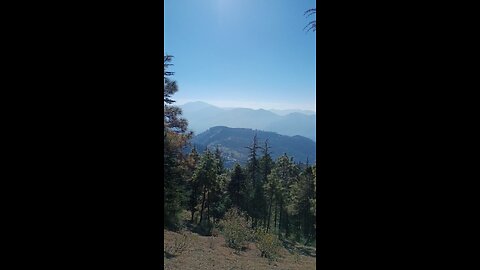 Mountain view in Shimla