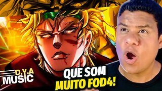 BRUTAL! Dio Brando (Jojo's Bizarre Adventure) - ZA WARUDO | D.Y.A | React Anime Pro