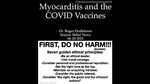 First, Do No Harm