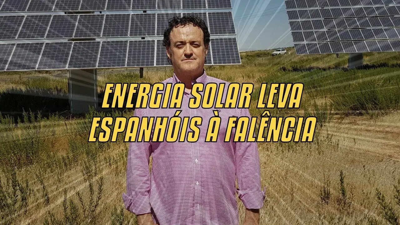 Energia Solar Leva Espanhóis À Falência