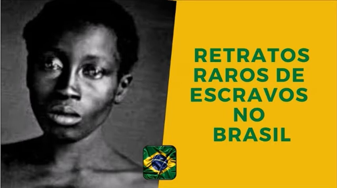 Retratos raros de escravos no Brasil