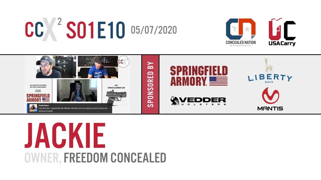 CCX2 S01E10: We Talk With Jackie, Owner of Freedom Concealed