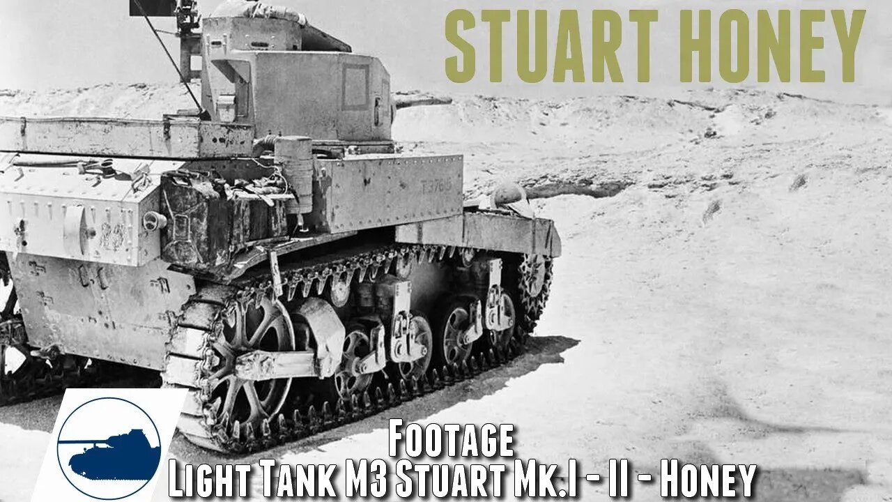 WW2 Stuart Mk.I - II Honey Footage.