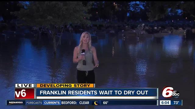 Flooding impacts roads in Franklin