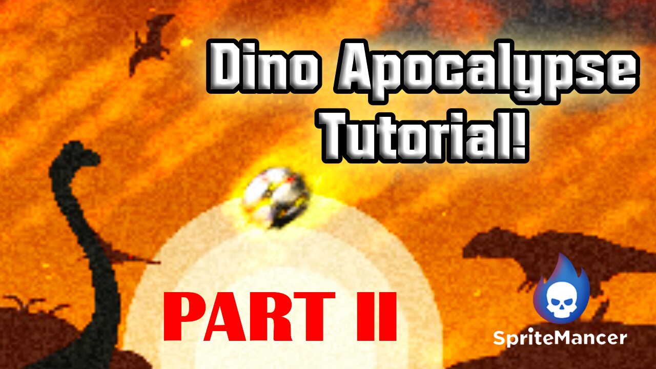 SpriteMancer Tutorial: Dino Apocalypse Part 2