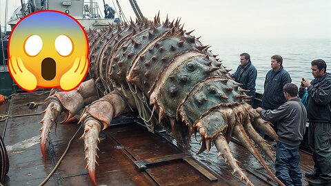 Giant Sea Monsters Caught on Camera by Fishermen!