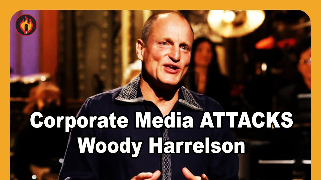 Corporate Media ATTACKS Woody Harrelson For Big Pharma SNL Jab