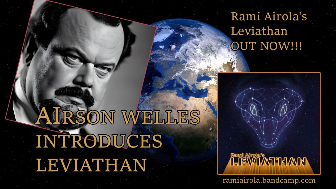 AI Orson Welles introduces my new album, Leviathan