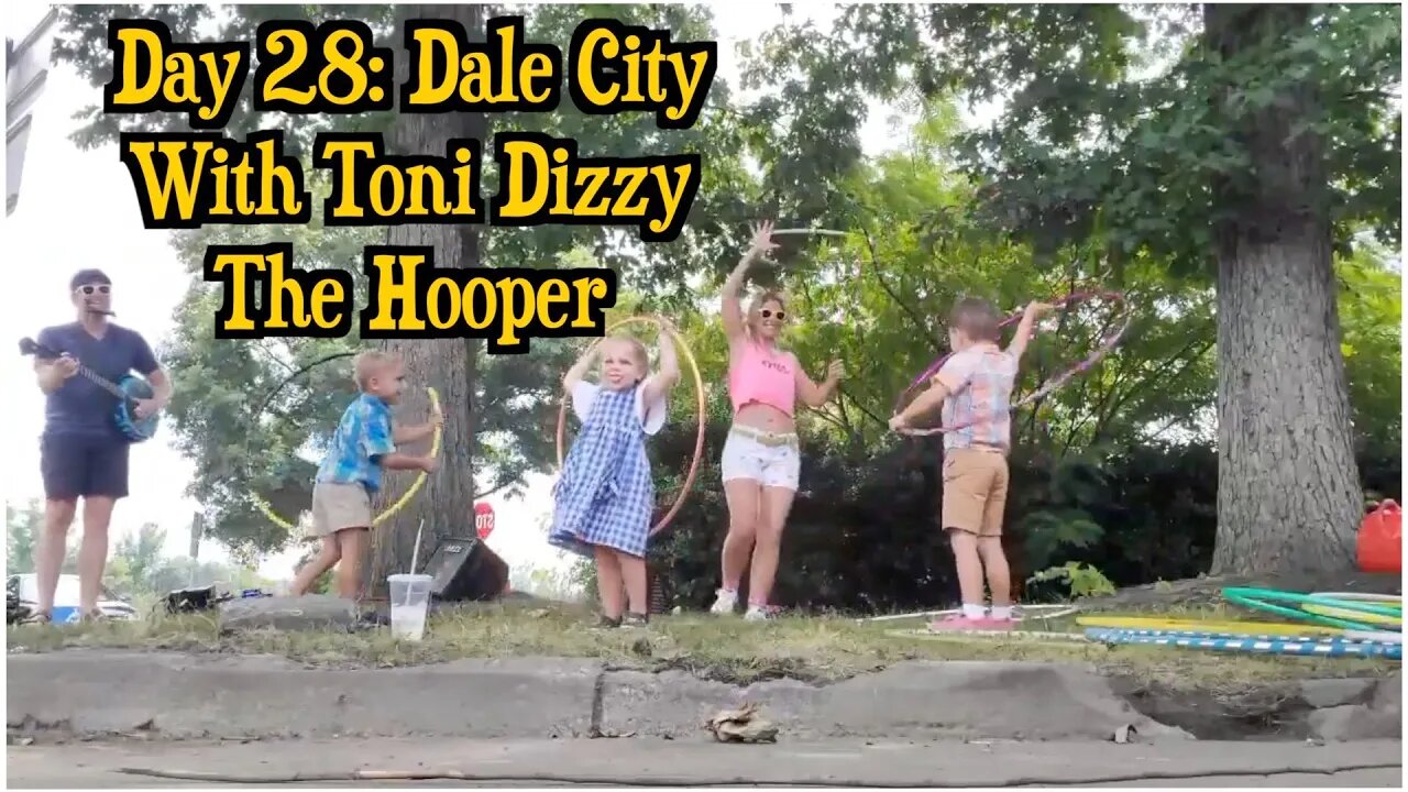 Day 28: Dale City Farmers Market with Toni Dizzy the Hooper