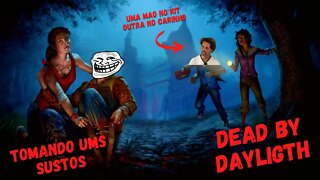 LIVEZINHA tomando ums sustops no DbD (jogando co maycao)