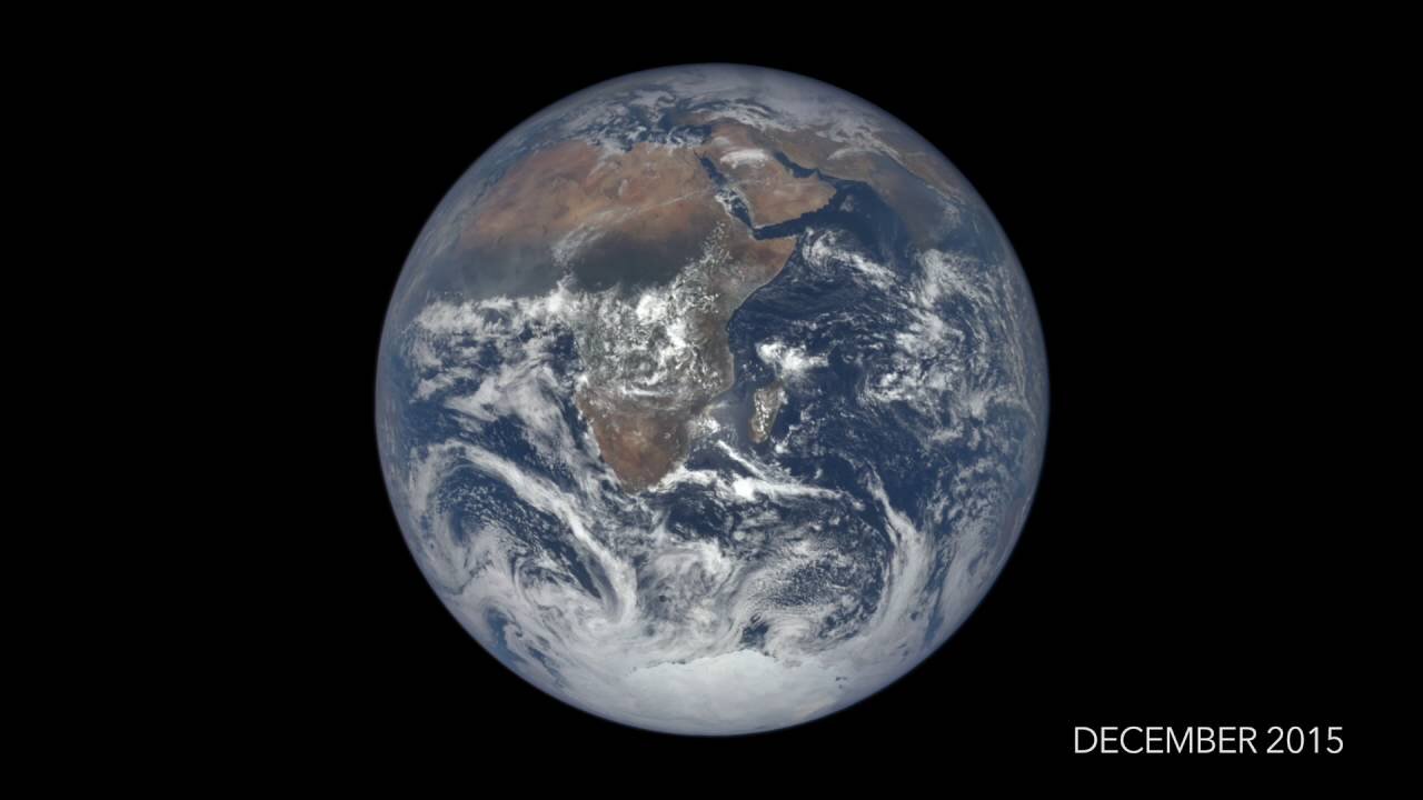 One Year on Earth – Seen From 1 Million Miles | The Nasa Tv