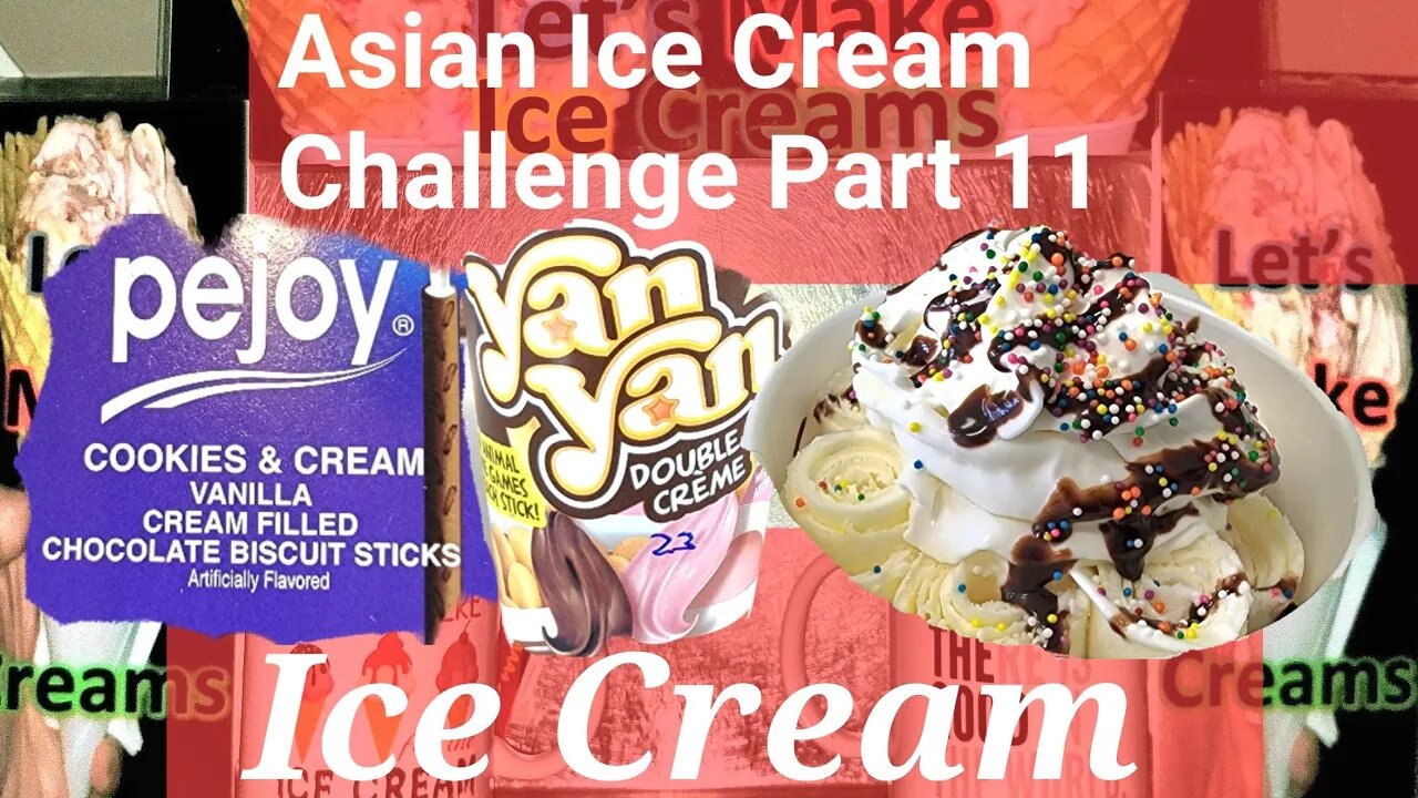 Asian Ice Cream Challenge Part 11, 1 Hour Non-Stop