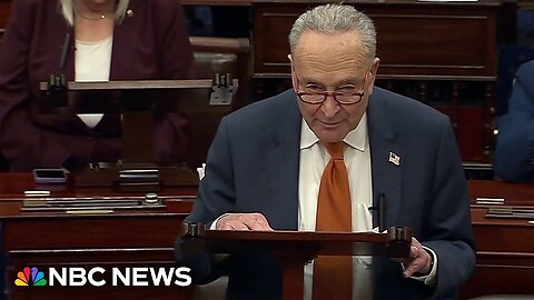 'There will be no government shutdown': Schumer celebrates passage of funding bill