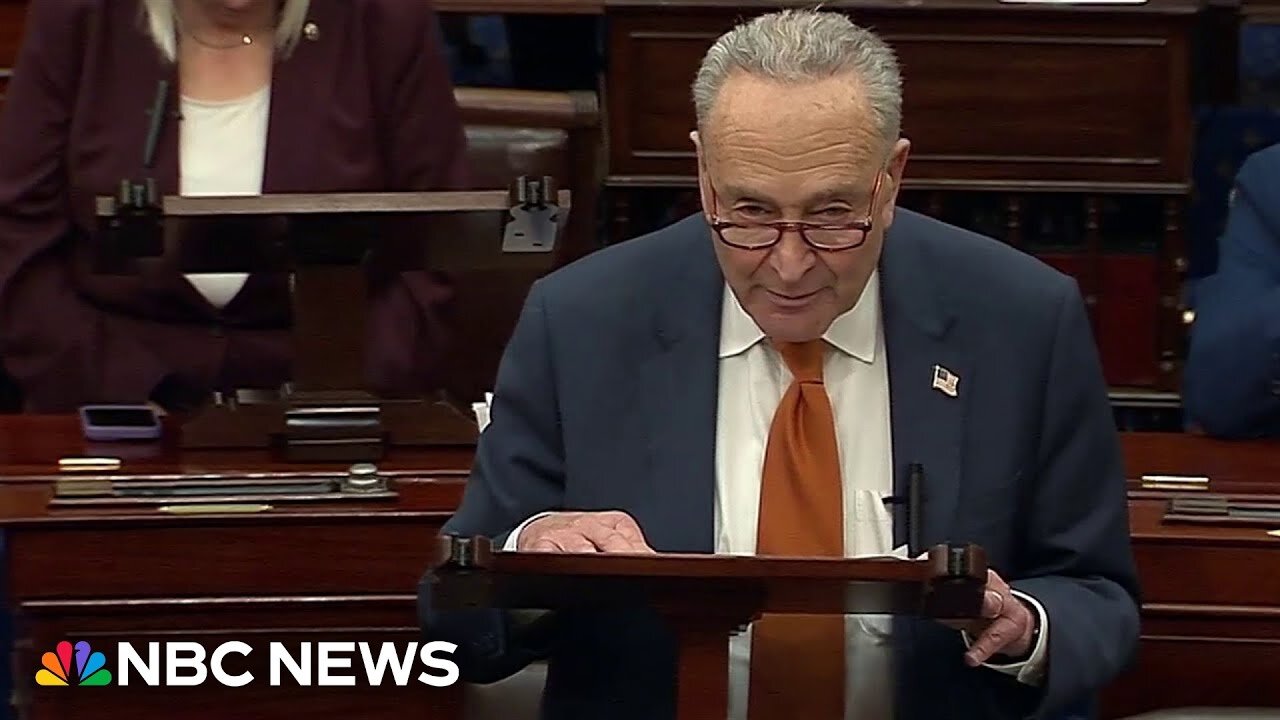 'There will be no government shutdown': Schumer celebrates passage of funding bill