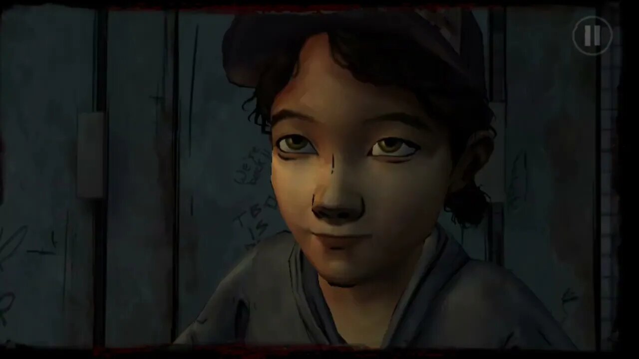 clementine is protected by Omid and Omid is finally killed by enemy _the walking dead_season 2