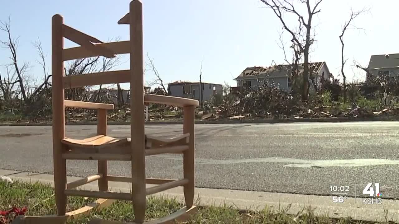 Andover surveys damage from tornado