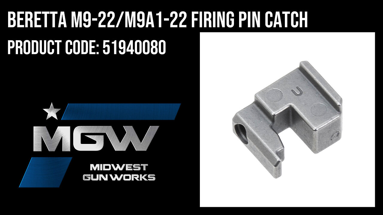 Beretta M9-22/M9A1-22 Firing Pin Catch - 51940080
