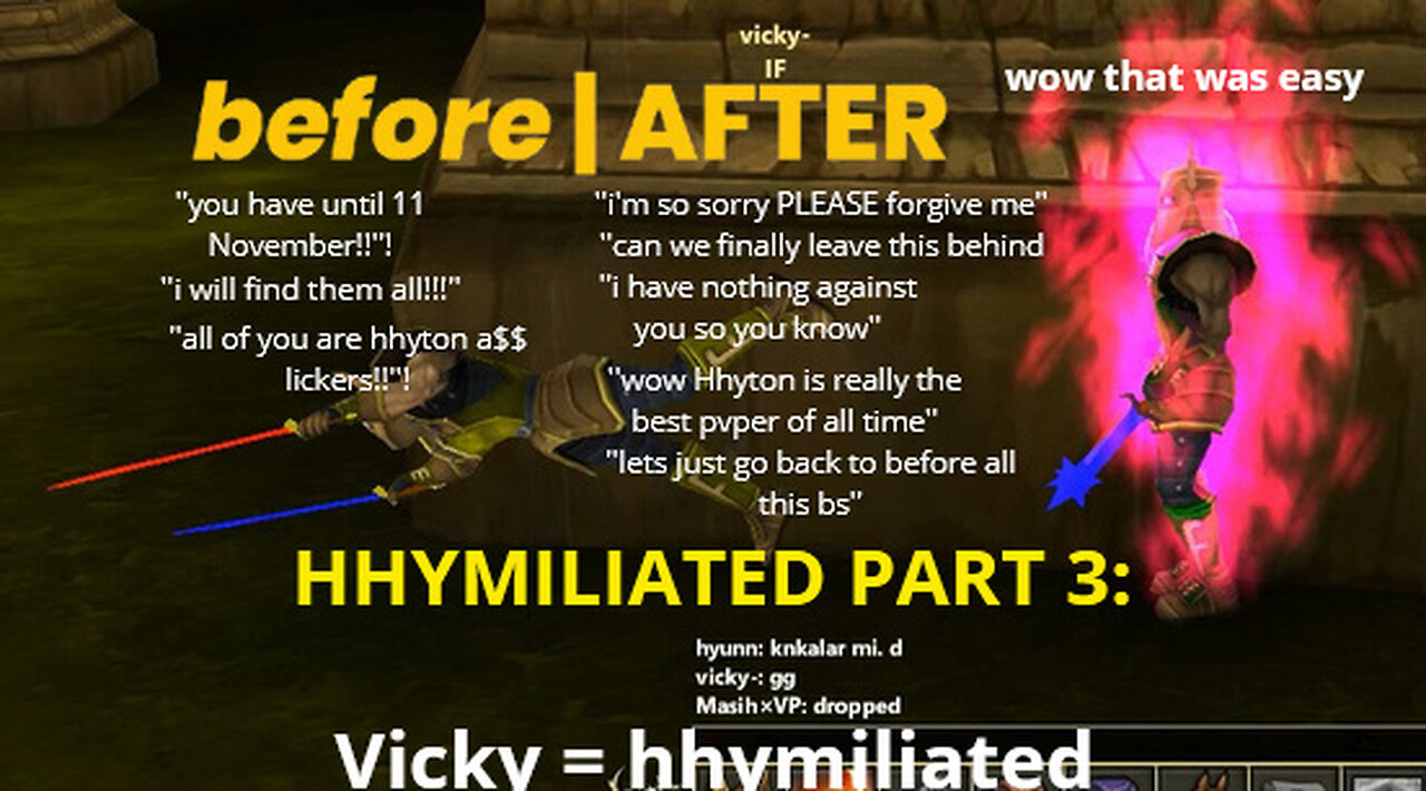 Sherwood Dungeon - HHYMILIATED PART 3 | Vicky 11 November? (Official video)