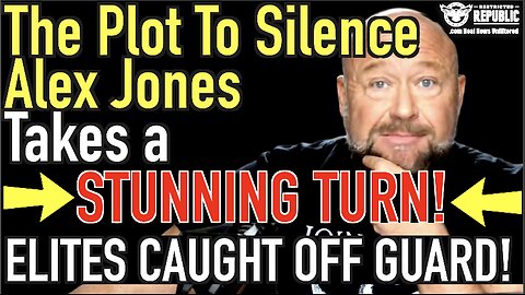 The Plot To Silence Alex Jones Takes a Stunning Turn—Elites Caught Off Guard!