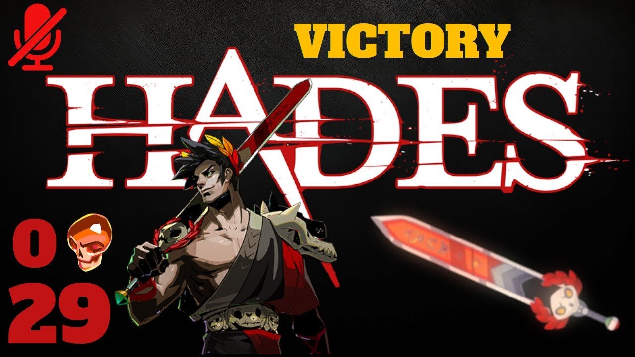 Hades - Run 29 - 0 Heat (Victory) - Stygius Stygian Blade